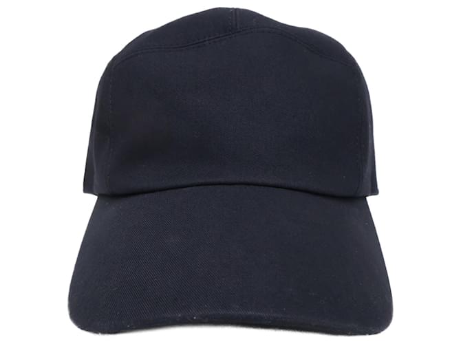 Cappello H-stripe Nevada di Hermès Nero - vista 2