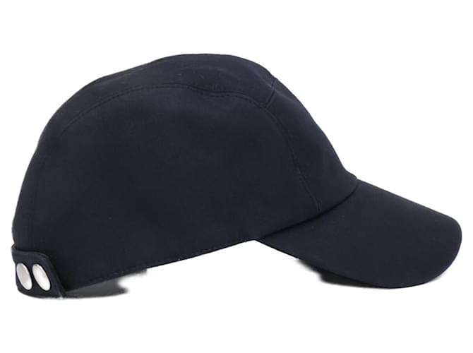 Cappello H-stripe Nevada di Hermès Nero - vista 3