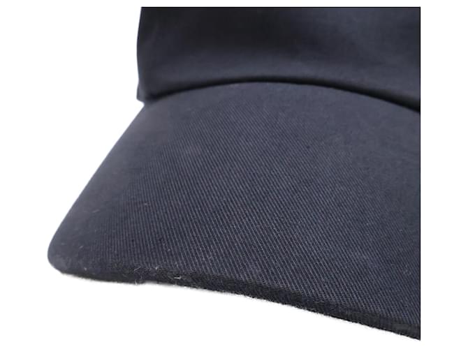 Cappello H-stripe Nevada di Hermès Nero - vista 4