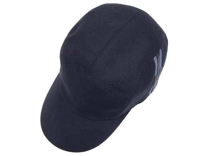 Cappello H-stripe Nevada di Hermès Nero - vista 8