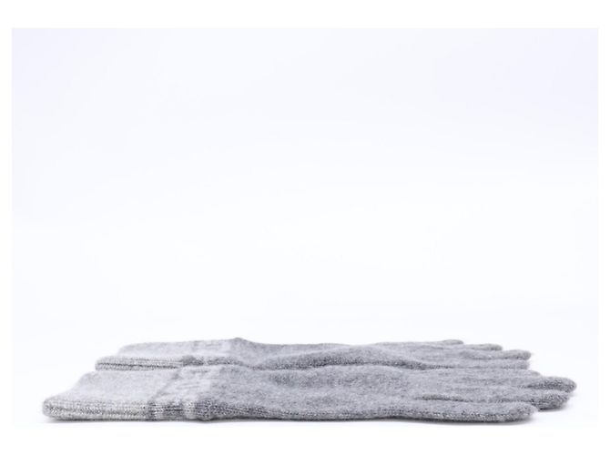 Cashmere Strickhandschuhe von Hermès Braun - Ansicht 2