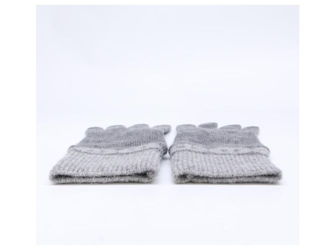 Cashmere Strickhandschuhe von Hermès Braun - Ansicht 3