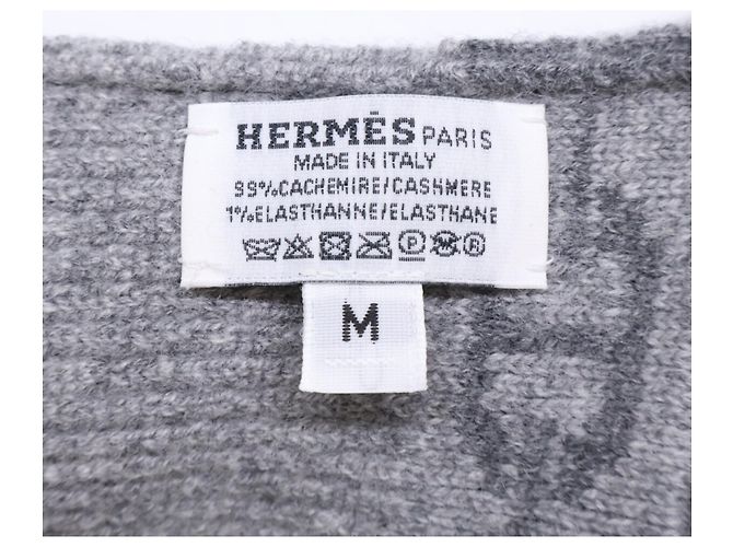 Cashmere Strickhandschuhe von Hermès Braun - Ansicht 7