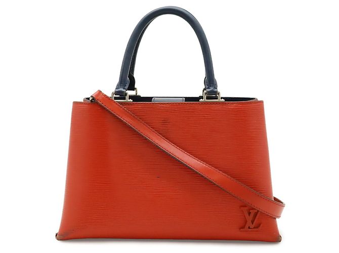 Borsa a mano/spalla Louis Vuitton Epi Cléber PM Rosso - vista 2