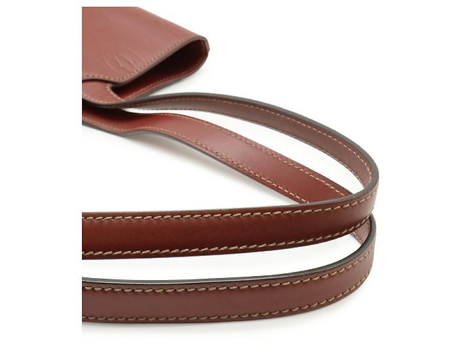 Borsa Tote CC Buon Compleanno Cartier Bordò - vista 5