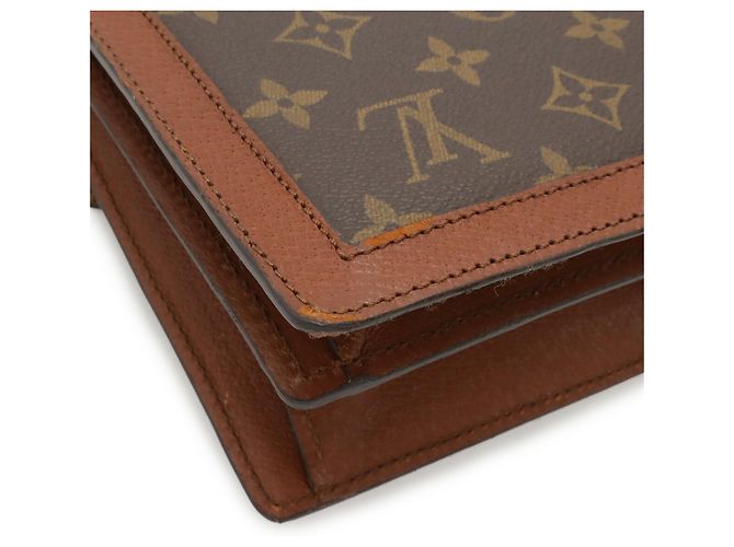 Borsa a Spalla Dauphine Monogram Louis Vuitton Monogramma - vista 4