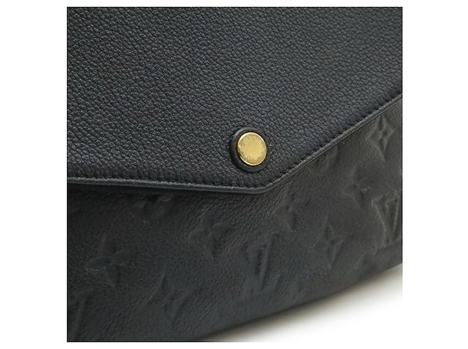 Borsa a Spalla Twice in Monogram Empreinte Louis Vuitton Nero - vista 10