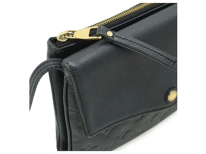 Borsa a Spalla Twice in Monogram Empreinte Louis Vuitton Nero - vista 7