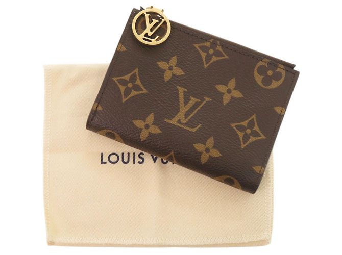 Billetera bi-fold Monogram Louis Vuitton Castaño - vista 2
