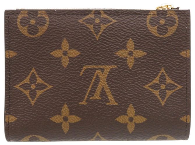Billetera bi-fold Monogram Louis Vuitton Castaño - vista 3