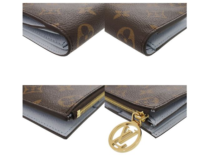 Billetera bi-fold Monogram Louis Vuitton Castaño - vista 4