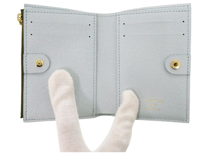 Billetera bi-fold Monogram Louis Vuitton Castaño - vista 5