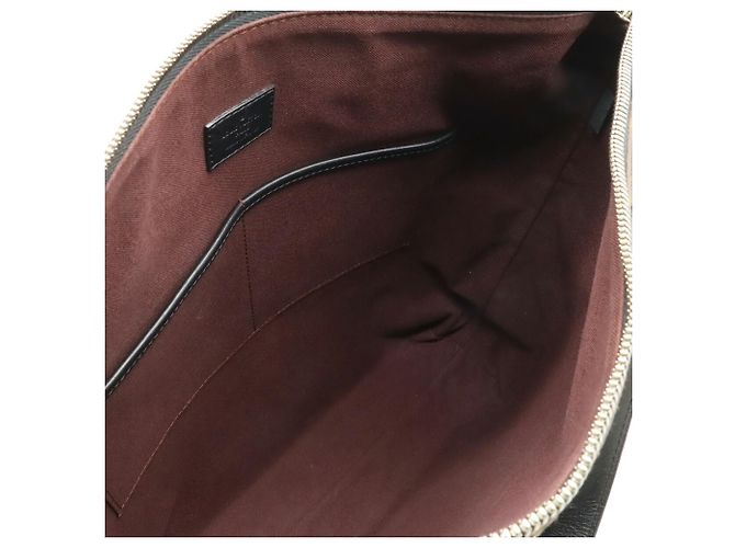 Borsa Tote Kitan Monogram Macassar Louis Vuitton Marrone Nero - vista 7