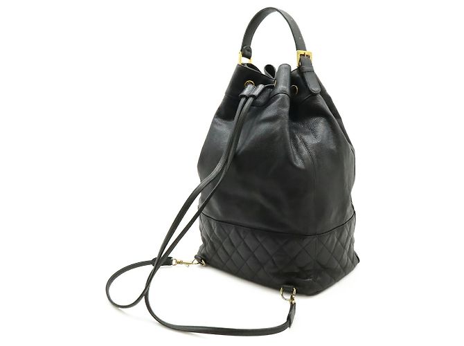Zaino Chanel Coco Mark Nero - vista 3