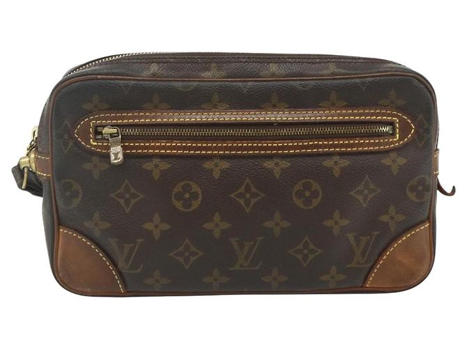 LOUIS VUITTON Clutch Marly Dragonne GM Monogram M51825 LV Auth 176545 Monogramma - vista 13