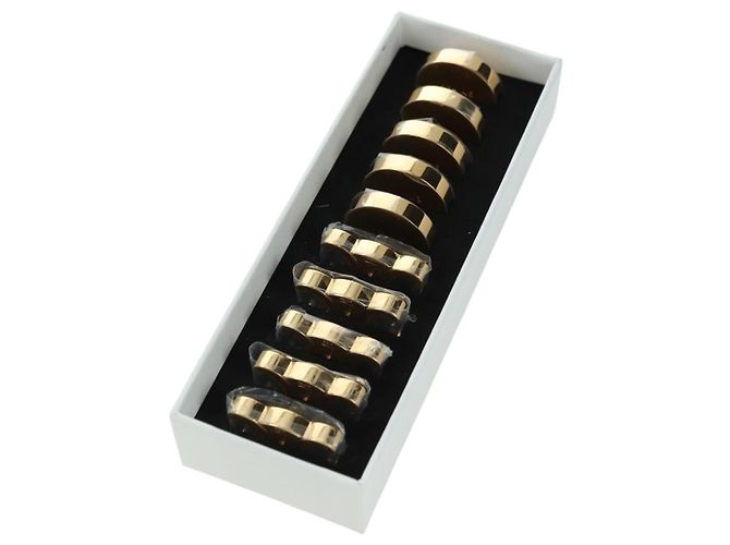 Céline CELINE Tic Tac Toe Board Game Domino metal Gold Tone Auth INZ045SM - view 20