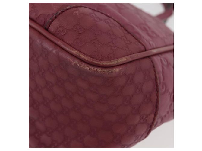 Borsa a Mano GG Canvas Guccissima 2way Viola Oro 353121 Auth 175467 D'oro Porpora - vista 16