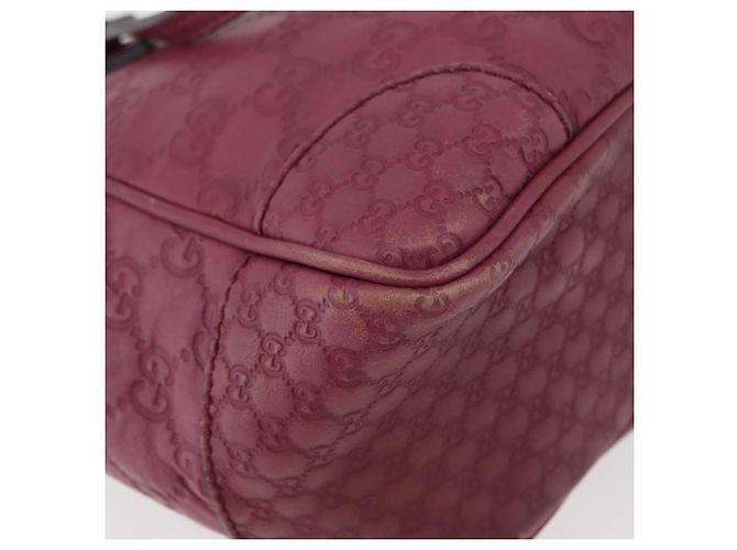 Borsa a Mano GG Canvas Guccissima 2way Viola Oro 353121 Auth 175467 D'oro Porpora - vista 17