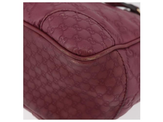 Borsa a Mano GG Canvas Guccissima 2way Viola Oro 353121 Auth 175467 D'oro Porpora - vista 18