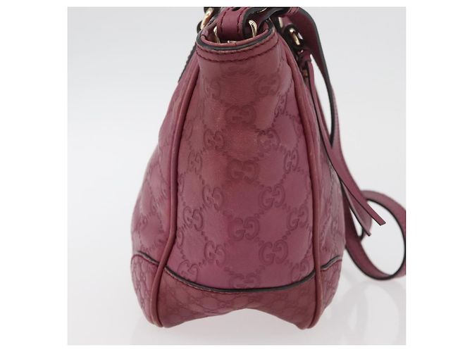 Borsa a Mano GG Canvas Guccissima 2way Viola Oro 353121 Auth 175467 D'oro Porpora - vista 4