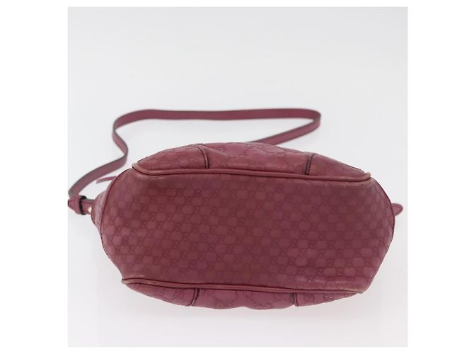 Borsa a Mano GG Canvas Guccissima 2way Viola Oro 353121 Auth 175467 D'oro Porpora - vista 5