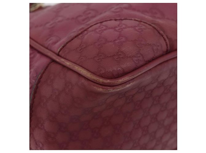 Borsa a Mano GG Canvas Guccissima 2way Viola Oro 353121 Auth 175467 D'oro Porpora - vista 9