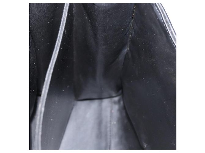 BALLY Borsa a mano in pelle nera e oro Auth YKZ1229 Nero D'oro - vista 23