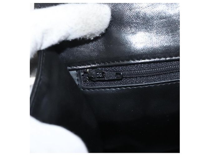 BALLY Borsa a mano in pelle nera e oro Auth YKZ1229 Nero D'oro - vista 24