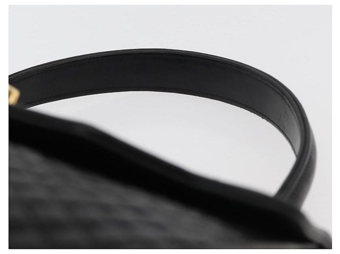 BALLY Borsa a mano in pelle nera e oro Auth YKZ1229 Nero D'oro - vista 8