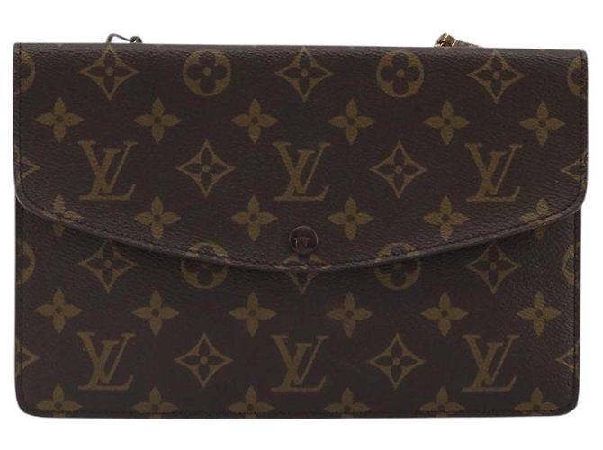 LOUIS VUITTON Bolsa de Hombro Monogram Double Rabat M51815 LV Auth 175461 Monograma - vista 2