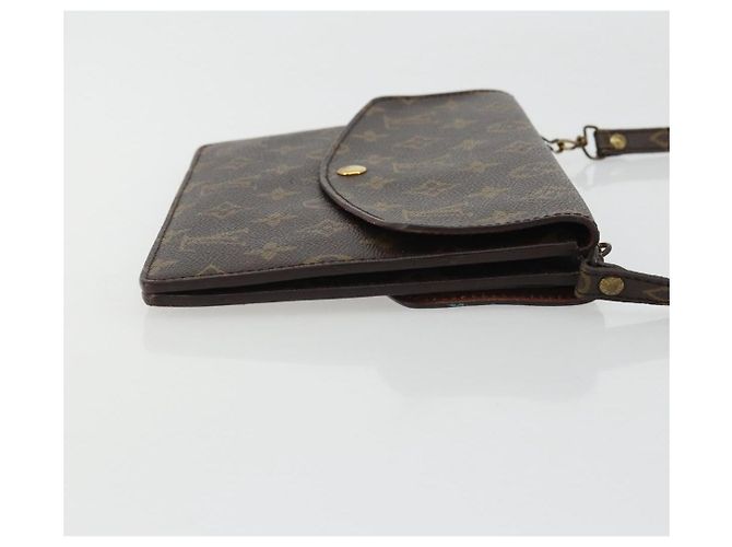 LOUIS VUITTON Bolsa de Hombro Monogram Double Rabat M51815 LV Auth 175461 Monograma - vista 3