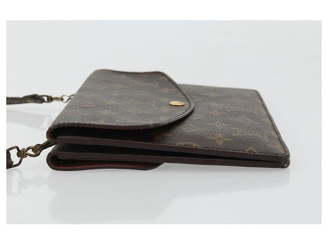 LOUIS VUITTON Bolsa de Hombro Monogram Double Rabat M51815 LV Auth 175461 Monograma - vista 4