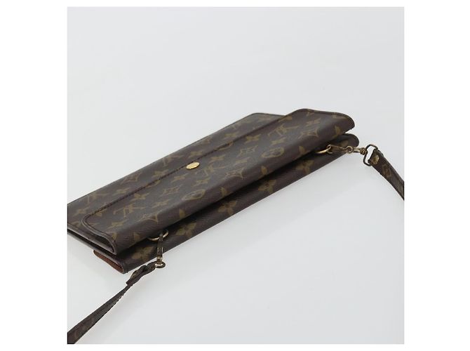 LOUIS VUITTON Bolsa de Hombro Monogram Double Rabat M51815 LV Auth 175461 Monograma - vista 6