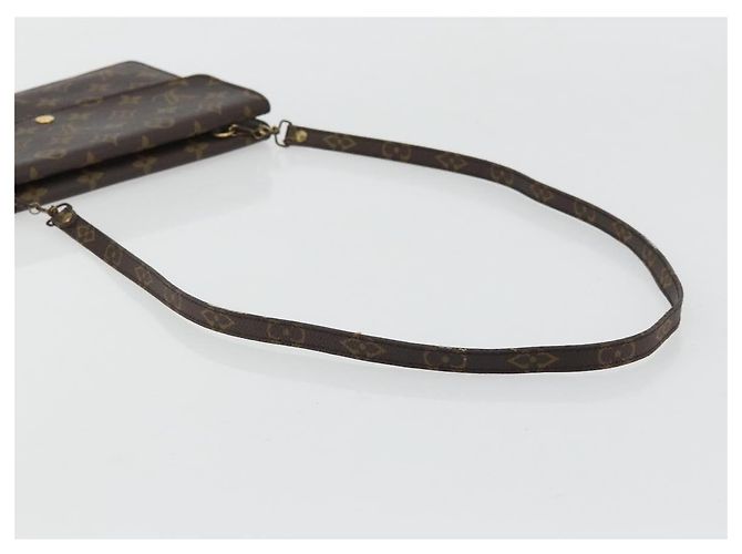 LOUIS VUITTON Bolsa de Hombro Monogram Double Rabat M51815 LV Auth 175461 Monograma - vista 7
