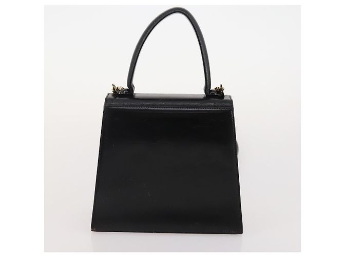Borsa a Mano Salvatore Ferragamo in Pelle Suede 5 Set Nero Blu Auth 174986 Blu navy - vista 16