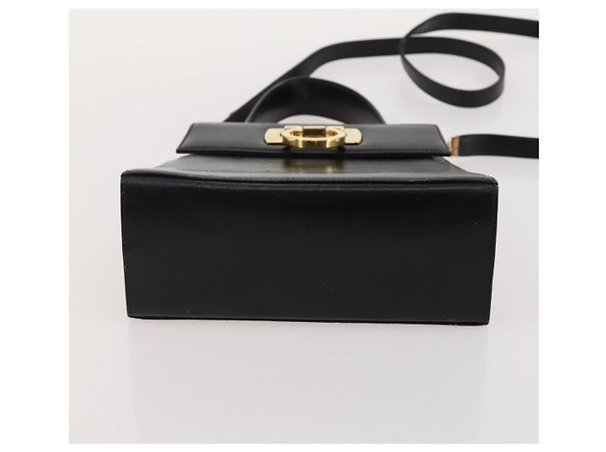 Borsa a Mano Salvatore Ferragamo in Pelle Suede 5 Set Nero Blu Auth 174986 Blu navy - vista 18