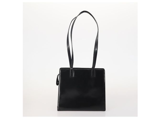 Borsa a Mano Salvatore Ferragamo in Pelle Suede 5 Set Nero Blu Auth 174986 Blu navy - vista 3