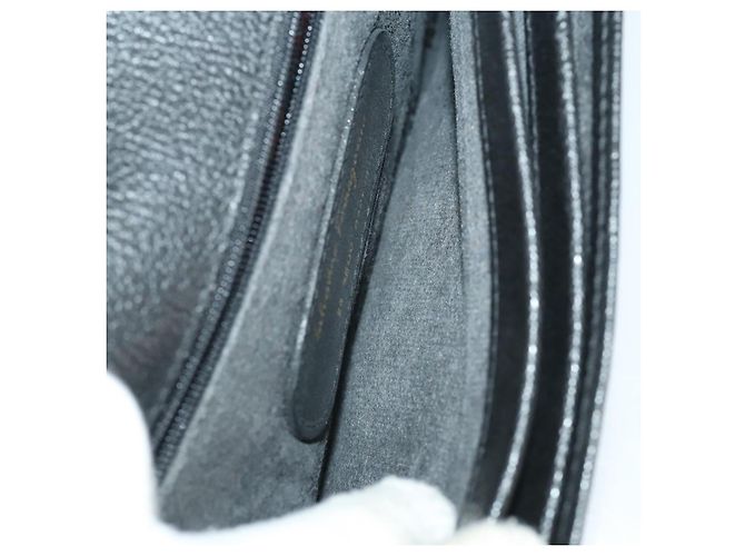 Borsa a Mano Salvatore Ferragamo in Pelle Suede 5 Set Nero Blu Auth 174986 Blu navy - vista 30