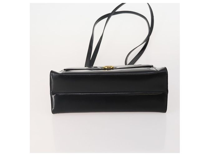 Borsa a Mano Salvatore Ferragamo in Pelle Suede 5 Set Nero Blu Auth 174986 Blu navy - vista 6