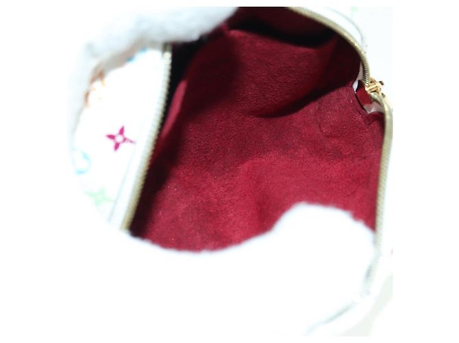LOUIS VUITTON Pochette Wapity Monogram Multicolore M58033 Auth YKZ1387M Bianco - vista 10