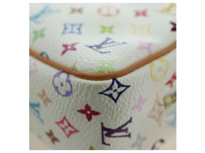 LOUIS VUITTON Pochette Wapity Monogram Multicolore M58033 Auth YKZ1387M Bianco - vista 14
