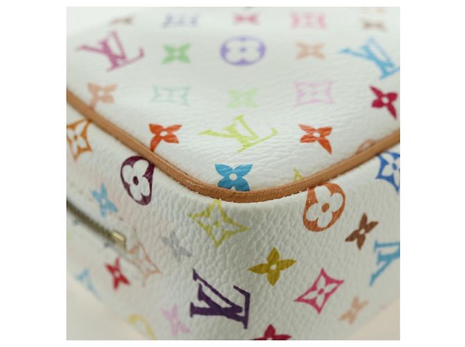 LOUIS VUITTON Pochette Wapity Monogram Multicolore M58033 Auth YKZ1387M Bianco - vista 15