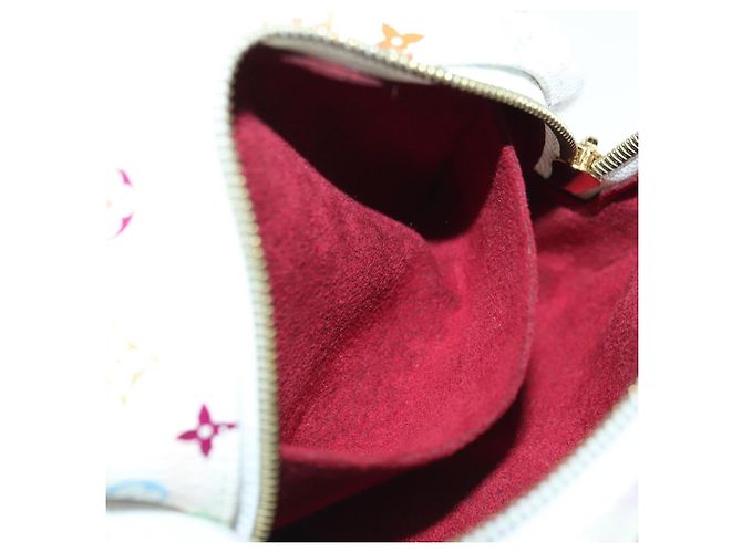 LOUIS VUITTON Pochette Wapity Monogram Multicolore M58033 Auth YKZ1387M Bianco - vista 21