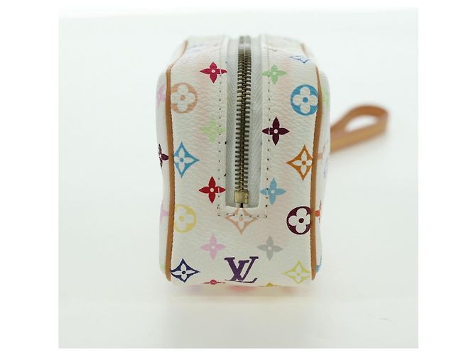 LOUIS VUITTON Pochette Wapity Monogram Multicolore M58033 Auth YKZ1387M Bianco - vista 3