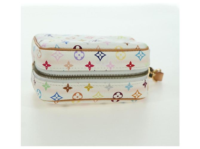 LOUIS VUITTON Pochette Wapity Monogram Multicolore M58033 Auth YKZ1387M Bianco - vista 5