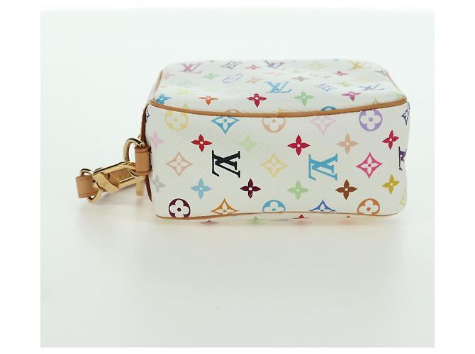 LOUIS VUITTON Pochette Wapity Monogram Multicolore M58033 Auth YKZ1387M Bianco - vista 6