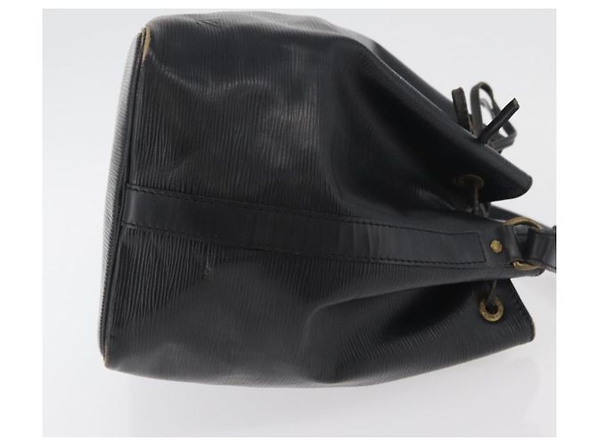 Noe LOUIS VUITTON Borsa a Spalla Petit Noé Epi Nera M44102 LV Auth 175772 Nero - vista 3