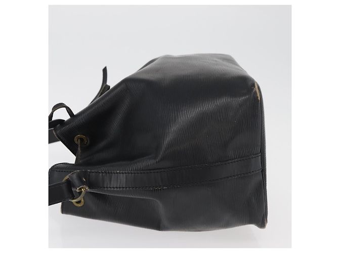Noe LOUIS VUITTON Borsa a Spalla Petit Noé Epi Nera M44102 LV Auth 175772 Nero - vista 4