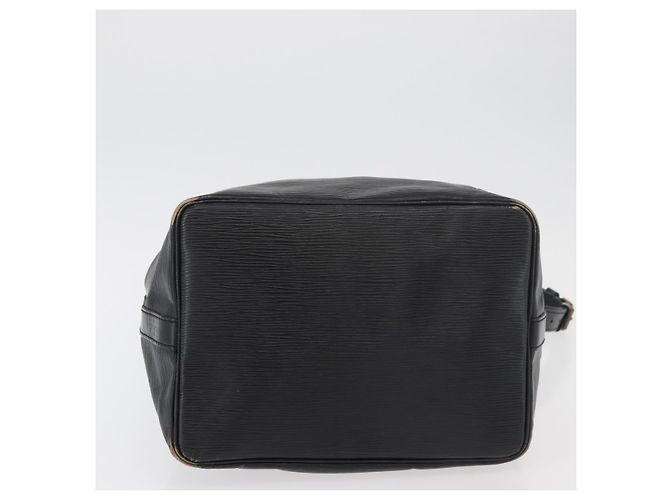 Noe LOUIS VUITTON Borsa a Spalla Petit Noé Epi Nera M44102 LV Auth 175772 Nero - vista 5