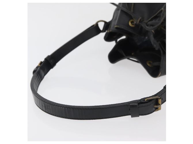 Noe LOUIS VUITTON Borsa a Spalla Petit Noé Epi Nera M44102 LV Auth 175772 Nero - vista 7